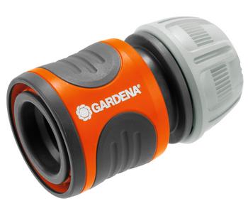 GARDENA Schlauchverbinder 1/2", Grau / Orange - Kunststoff