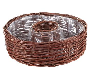 Dehner Pflanz-Korbring aus Weide, ca. Ø40 cm - Weide