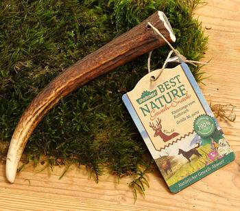 Dehner Best Nature Hundesnack Kaustange vom Rothirsch, ganz