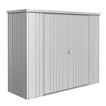 Biohort Geräteschrank 230, ca. B227/H182,5/T83 cm, Silber - Stahl