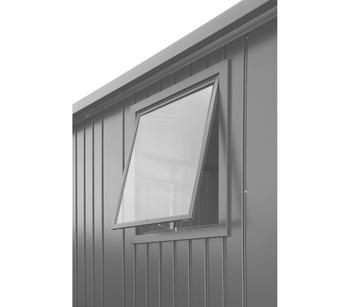 Biohort Fensterelement Europa, Quarzgrau - Kunststoff / Metall