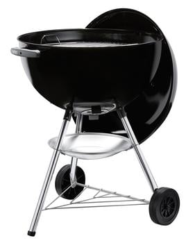 Weber Holzkohlegrill Bar-B-Kettle, Ø 57 cm, Schwarz - Stahl / Kunststoff