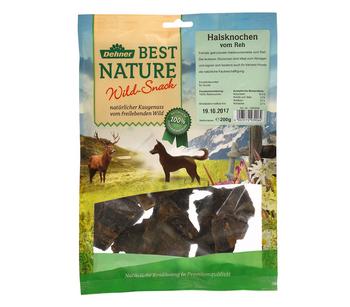 Dehner Best Nature Hundesnack Rehhalsknochen, 200 g