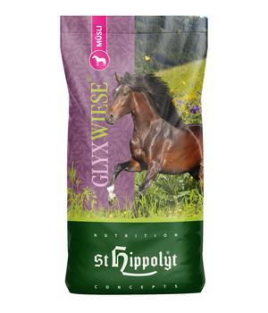 St. Hippolyt Pferdefutter Müsli Glyx-Wiese, 15 kg