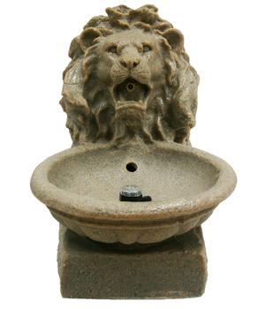 Ubbink Polyresin-Gartenbrunnen Basel, 38 x 45 52 cm, Beige - Polyresin