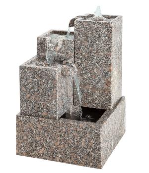 Dehner Granit-Gartenbrunnen Cascada, ca. H65 cm, Grau - Granit
