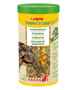 sera Reptilienfutter Flowers'n'Loops Nature, 1 l