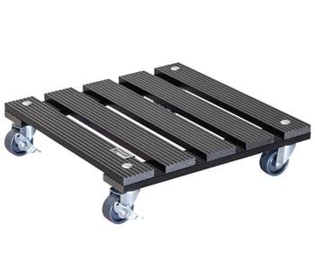 Wagner WPC-Pflanzroller, ca. B29/H7/T29 cm, Dunkelgrau - WPC