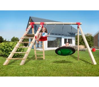 Weka Tabaluga Podestschaukel mit Klettereinheit