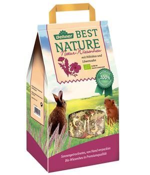 Dehner Best Nature Bio Natur-Wiesenheu, mit Hibiskus, 1 kg