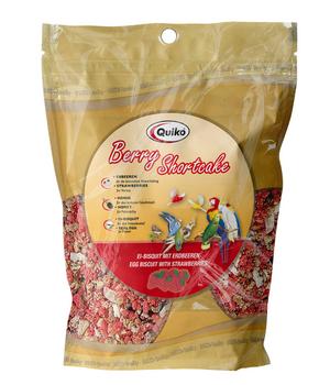 Quiko® Ergänzungsfutter Erdbeer-Bisquit, 125 g