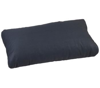 beo Lounge-Rückenkissen Standard, ca. B40/H20/T80 cm, Dunkelgrau - Baumwolle