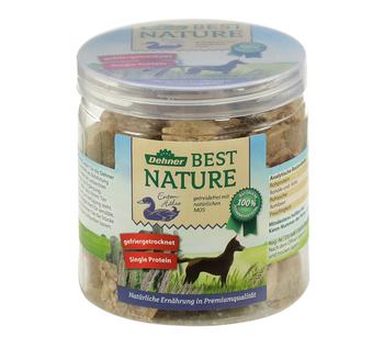 Dehner Best Nature Hundesnack Entenhälse, 90 g