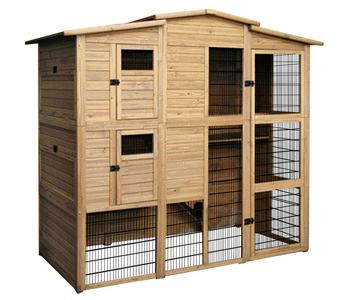 KERBL Hühnerhaus, ca. B222/H200/T115 cm