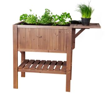 Hecht Holz-Hochbeet Cube 1, ca. B70/H80/T50 cm