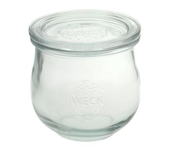 6 x Dehner Weckglas Tulpe, 370 ml, Transparent - Mindestbestellmenge: 6 Stk.
