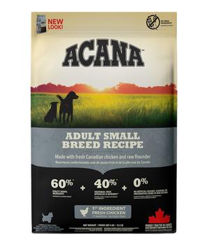 ACANA Trockenfutter für Hunde Heritage Adult Small Breed Recipe
