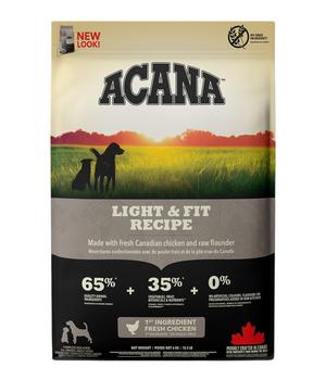 ACANA Trockenfutter für Hunde Heritage Light & Fit Recipe Adult