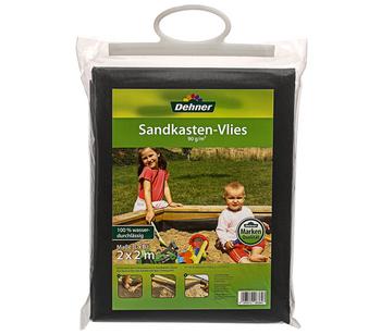 Dehner Sandkasten-Vlies, 2 m x m, Schwarz - Vlies