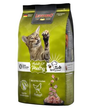 Leonardo Trockenfutter für Katzen Adult Getreidefrei Poultry, Geflügel