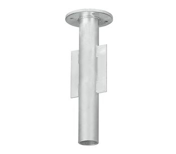 Dehner Bodenhülse für Ampelschirme, Ø 14,5 x 40 cm - Metall