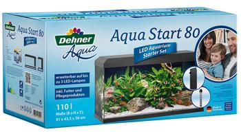 Dehner Aqua Aquarium-Set Aqua Start 80, 110 l, ca. B81/H45/T36 cm