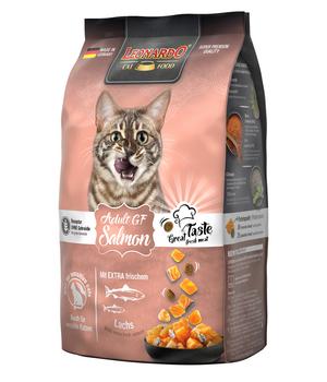 Leonardo Trockenfutter für Katzen Adult Getreidefrei Salmon, Lachs