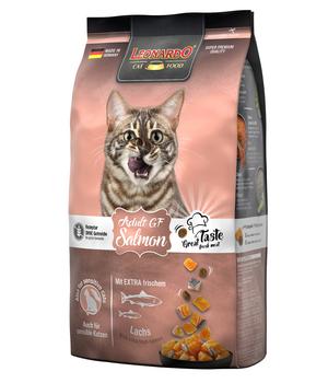 Leonardo Trockenfutter für Katzen Adult Getreidefrei Salmon, Lachs