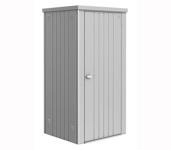Biohort Geräteschrank 90, ca. B93/H182,5/T83 cm, Silber - Stahl