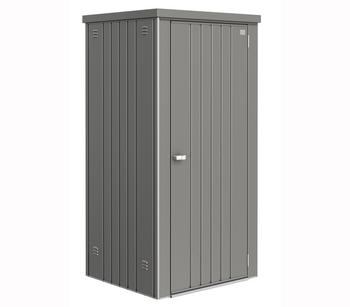 Biohort Geräteschrank 90, ca. B93/H182,5/T83 cm, Quarzgrau - Stahl