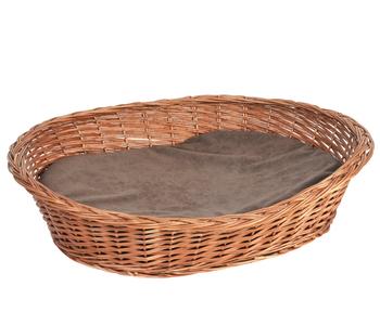 Silvio Design Ruhekorb mit Kissen, oval