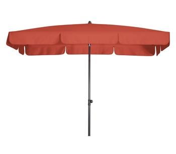 Doppler Sonnenschirm Sunline III, rechteckig, ca. B260/T150 cm, Hellrot - Polyester / Stahl