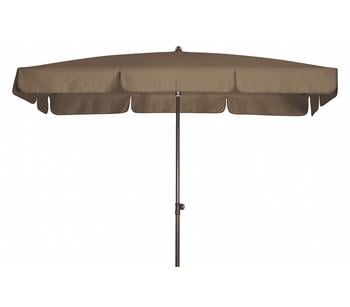 Doppler Sonnenschirm Sunline III, rechteckig, ca. B260/T150 cm, Hellgrau - Polyester / Stahl