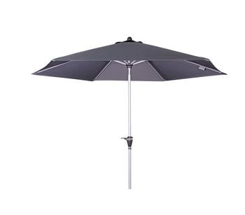 Doppler Sonnenschirm Active Auto Tilt, rund, ca. Ø280 cm, Dunkelgrau - Aluminium / Polyester