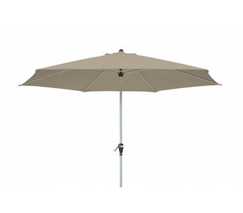 Doppler Sonnenschirm Active Auto Tilt, rund, ca. Ø320 cm, Hellgrau - Aluminium, Polyester