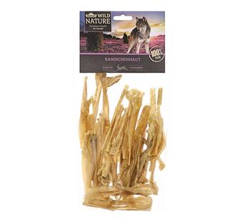 Dehner Wild Nature Hundesnack Kaninchenhaut, 150 g