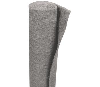 2 x Videx Jutefilz, 150 cm, grau - Naturmaterial / Filz - Mindestbestellmenge: 2 Stk.