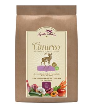 Terra Canis Trockenfutter für Hunde Canireo, Wild