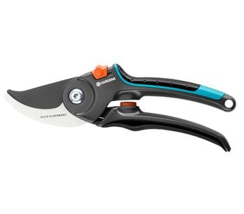GARDENA Gartenschere B/M, Blau / Dunkelgrau Schwarz Orange