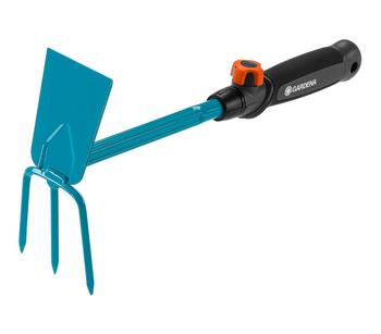GARDENA combisystem-Kleinhäckchen, Orange / Türkis Schwarz - Kunststoff Stahl