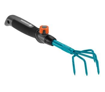 GARDENA combisystem-Blumenkralle, Blau / Orange Schwarz - Stahl