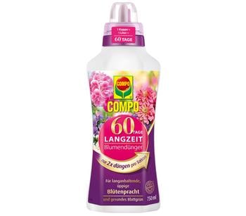COMPO 60 Tage Langzeit-Blumendünger, 750 ml