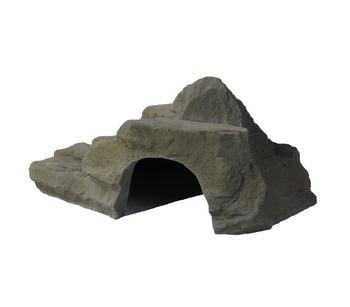 VARIOGART Aquariumdeko Höhle XL, Grau