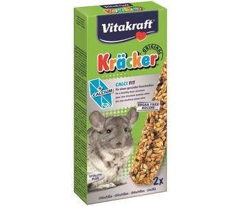 Vitakraft® Kräcker® Original Calci-Fit für Chinchillas, 2er Pack