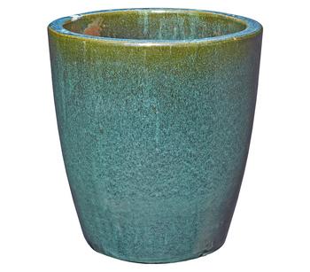 Dehner Keramik-Topf Eretria, konisch, glasiert