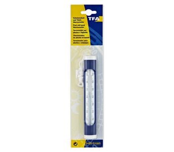 TFA Thermometer für Schwimmbad und Gartenteich, Ø 2,4 cm - Kunststoff