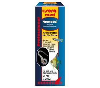 sera med Arzneimittel für Zierfische Professional Nematol, 10 ml