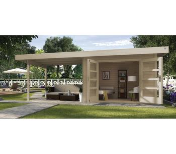 Weka Designhaus 126 B, Gr. 2, ca. B645/225/T377 cm, Natur