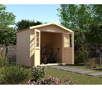Weka Gartenhaus 218, Natur - Holz