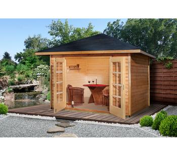 Weka Gartenhaus 177 Gr. 2, ca. B380/H300/T380 cm